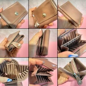 United Colors Of Benetton Trifold Brown Women's Wallet